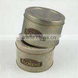 Round Copper Tin Canister for Tea Pack thumbnail-6