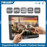 10.1 inch High brightness High contrast Industrial capacitive touch LCD display