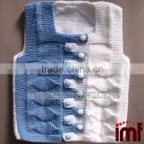 Cashmere Knit Baby Girl Vest