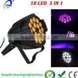18 LEDs 10W Par 64 DMX512 Color Mixing Wash Can Stage Light Disco DJ Wedding Party Show Live Concert Lighting