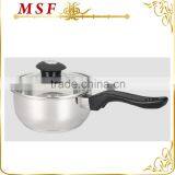 MSF-3020-Black 12pcs Stainless Steel Cookware Set 0.4mm Thickness for South American Market thumbnail-2