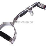 Deluxe Cambered Pro Style Lat Bar Cable Machine Attachment Handle thumbnail-2