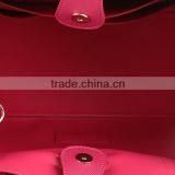 5072- 2016 New Best Selling Knot Decorative Fuchsia Color Lady Wholesale Tote Handbag Designer Hand Bags thumbnail-5