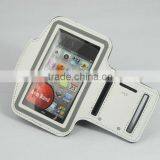 Wholesale Armband for Cellphone/sport Cellphone Armbag/customize Armbag for Running/Sport Gym Armband White Color