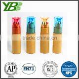 Customized 3.5''Colored Pencil With Pencil Sharpener ,sticker Label thumbnail-2