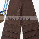 2015 Fashion Design Lady Cotton Zumba Pants With Ruffle for Dancer thumbnail-3