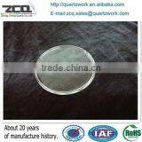 Quartz Glass Disc Clear Quartz Glass Coil Tube