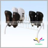 Powder coated shoe display rack simple designs