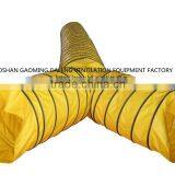 PVC Spiral Y Junction Mining Tunnel Fire Resistant Duct