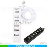 Rectangle 2.0 Version USB 7 Port Multi Hub