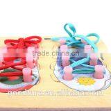 2 In 1 Games Wooden Shoes Puzzles And Tie The Shoelace thumbnail-3