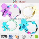 Wholesale Silicone Bead Baby Holder Chain Baby Pacifier Chain thumbnail-3
