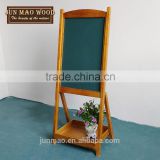 Pian Solid Wooden Advertising Board With Stand H-1