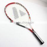 Tennis racquet with custom nylon tennis rackets grip