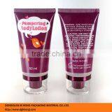 Plastic Cosmetics Hotel Amenities Body Lotion Tubes
