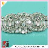 HC-3426 Hechun Hot Fix Crystal Neckline Applique for Fashion Clothes thumbnail-4