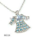 Fashion Jewelry,Crystal /Rhinestone Necklace Skirt-shaped Pendant thumbnail-1