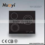 Fashion 3 Burner Modular Kitchen Designs Induction Atove /gas Stove /range Hood