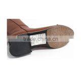 New Fashion Zipper Boots PU Flat Over Knee Boots for Women thumbnail-4