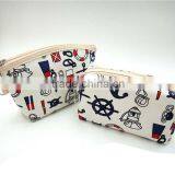 Promotional Canvas Cosmetic Travel Bag Made in Guangzhou China thumbnail-2