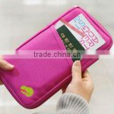 100% high quality polyester credit business card holder