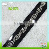 2016 Fashion Handmade Rhinestone Chain Trimmings, Trimmings for Headband