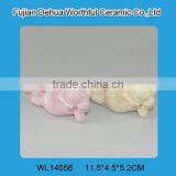 Wholesale White Ceramic Rabbit Decoration for Promotion thumbnail-3