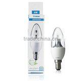 TIWIN TUV GS CE ROHS E14 300lm 4W Led Candle Light Bulb
