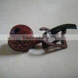 HGB-0332 Good Quality Engraved Wooden Smoking Pipe thumbnail-2