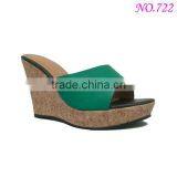 2014 Summer Unique Design Ladies Wedge Shoes