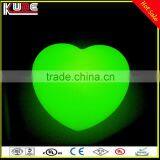 Red Heart Shape Flashing LED Night Light With MultiColor Changing For Wedding Party Decoration