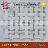 Customized Shaped Stone Mosaic Tiles, Basketweave Mosaic Tile for Wall and Floor thumbnail-1