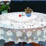 CROCHET VINYL TABLE CLOTH - ZT-306 RD182CM