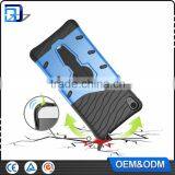 High Quality Mobile Phone TPU + PC Hard Kickstand Armor Hybrid Case For Sony Xperia E5 Back Covers thumbnail-3