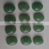 13*18mm oval cut green aventurine cabochons wholesale