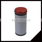 Food Grade Empty Round Metal Coffee Tin Box/Tin Container For Tea Packaging