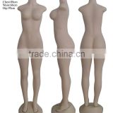 female plastic mannequin without arms