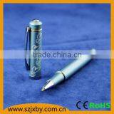 Promotional Metal Roller Ball Pen Carbon Fiber Pen Set Swiss Made Ball Pen thumbnail-1