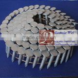 Smooth shank Coil roofing nail