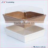 Custom Easily to Take Away Biscuit Paper Box With Clear Pvc Window Made in China Wholesale thumbnail-1