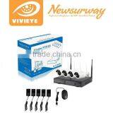 Full HD 720P WIFI NVR and WIFI Camera hd 4ch Wifi Nvr Kits Cctv Kits Smart Home Security System