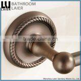 Customized Western Unique Design Zinc Alloy Antique Copper Finishing Bathroom Accessories Wall Mounted Single Towel Bar thumbnail-4