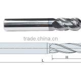 480 Low Price Gold Kinfe 4 Flutes Ball Nose End Mills