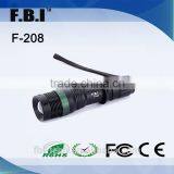 Rechargeable Mini Design Led Flashlight Torch With Metal Clip thumbnail-1