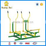 Elderly Fitness Equipment Double Elliptical Machine For Park