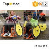 High Strength Hnadicapped Sport Wheelchair for Basketball Guard/Silla de ruedas deportiva de baloncesto