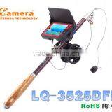 2014 Latest Recording and Photograpy/25 M/ Fishing Camera With 2.7m Rod LQ-3505DFL