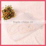 Factory Price Cheap Fashion Long Wedding Pure White Round Organza Gift Bag thumbnail-1