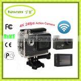 30m Waterproof Underwater Ultra HD 4K Wireless WiFi Camera Helmet Sports Action Camera