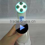 Skin Care EMS Led Facial Electroporation rf Home Beauty Device Video thumbnail-2